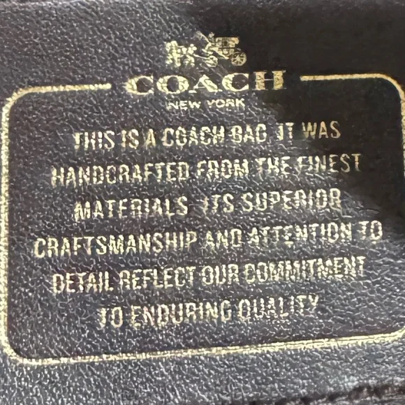 Vintage Coach rose gold pink leather purse / crossbody - Picture 11 of 13